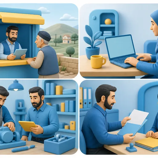 چهار مسیر درخواست اعتبار در پست بانک