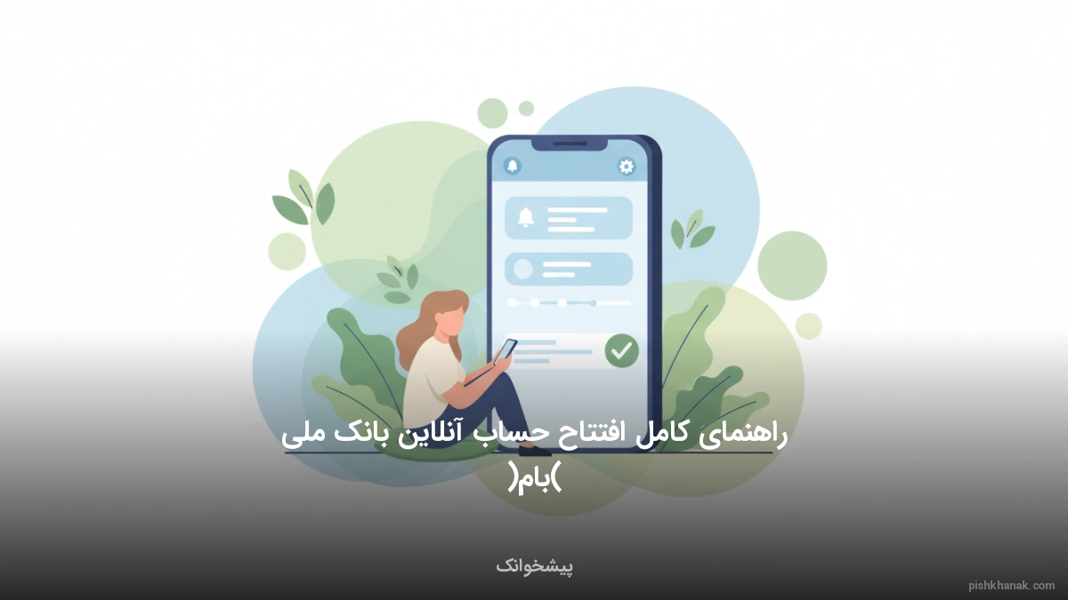 راهنمای کامل افتتاح حساب آنلاین بانک ملی (بام)