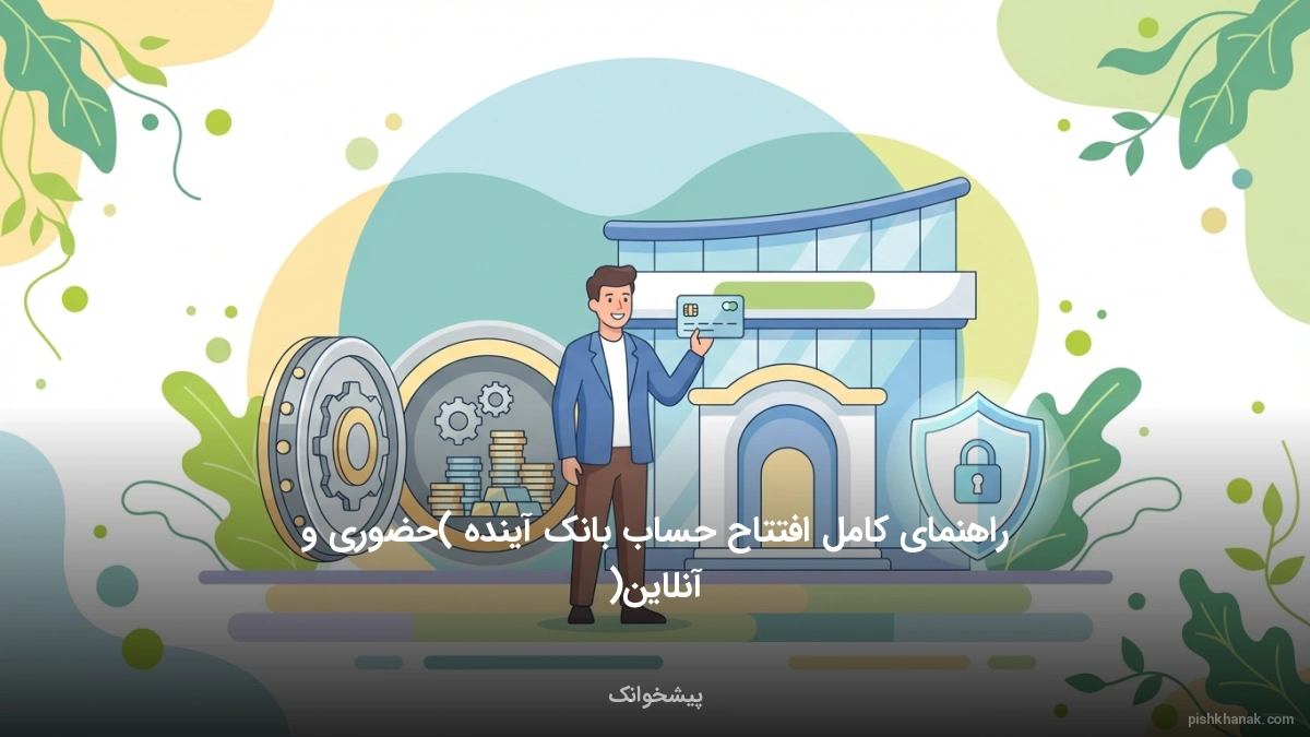 راهنمای کامل افتتاح حساب بانک آینده (حضوری و آنلاین)