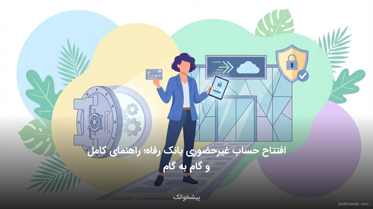افتتاح حساب غیرحضوری بانک رفاه؛ راهنمای کامل و گام‌به‌گام