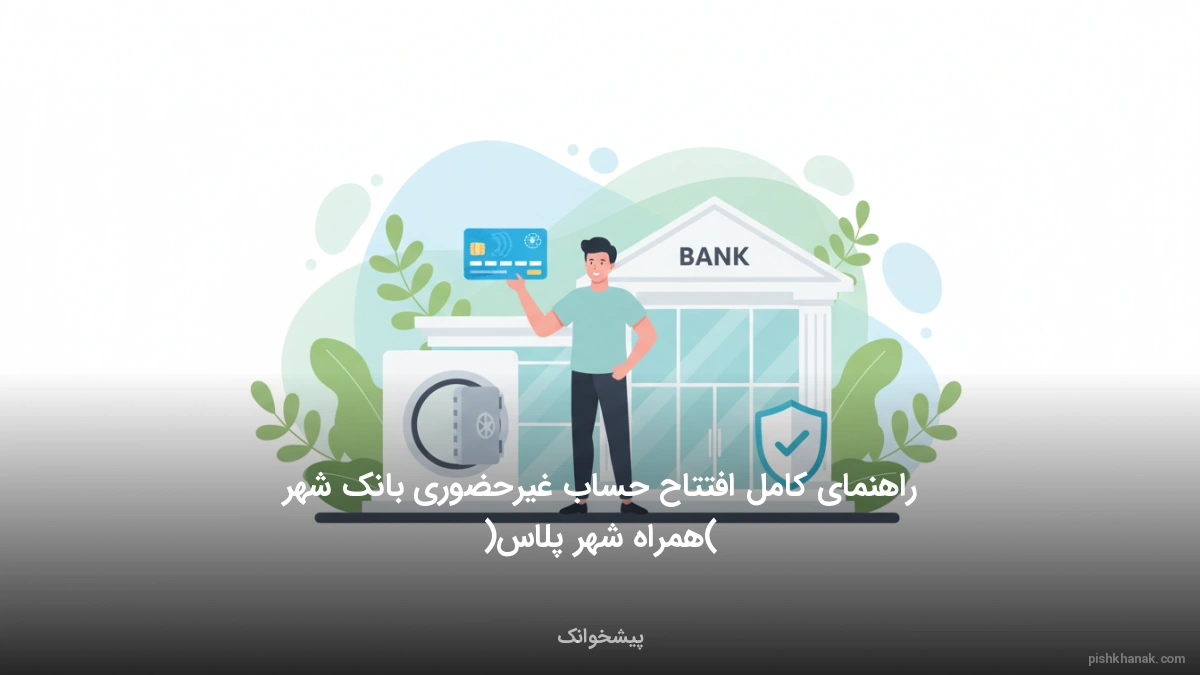 راهنمای کامل افتتاح حساب غیرحضوری بانک شهر (همراه شهر پلاس)