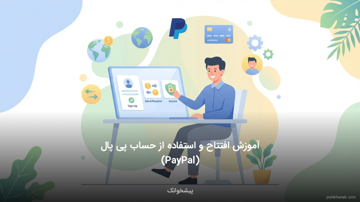 آموزش افتتاح و استفاده از حساب پی پال (PayPal)