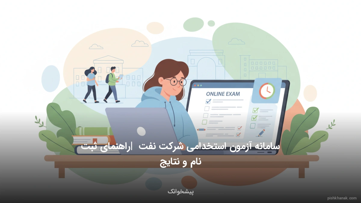 سامانه آزمون استخدامی شرکت نفت | راهنمای ثبت‌نام و نتایج