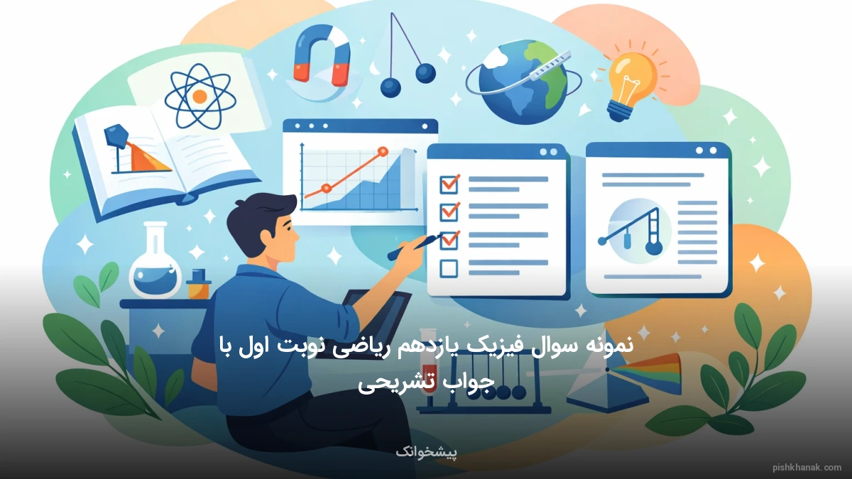 نمونه سوال فیزیک یازدهم ریاضی نوبت اول با جواب تشریحی