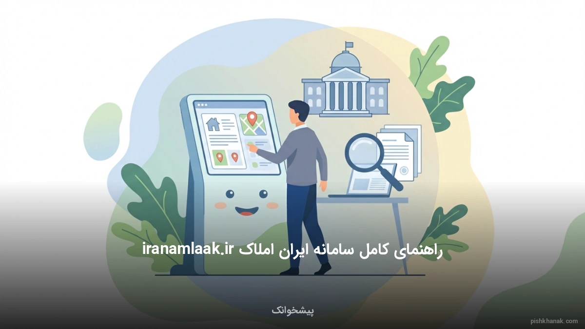 راهنمای کامل سامانه ایران املاک iranamlaak.ir