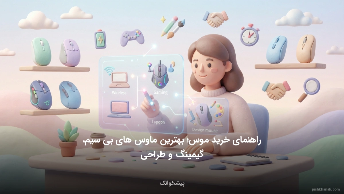 راهنمای خرید موس؛ بهترین ماوس‌های بی سیم، گیمینگ و طراحی