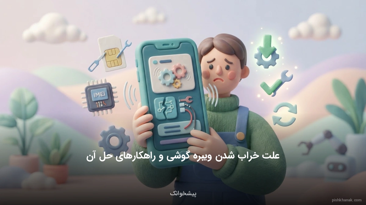 علت خراب شدن ویبره گوشی و راهکارهای حل آن