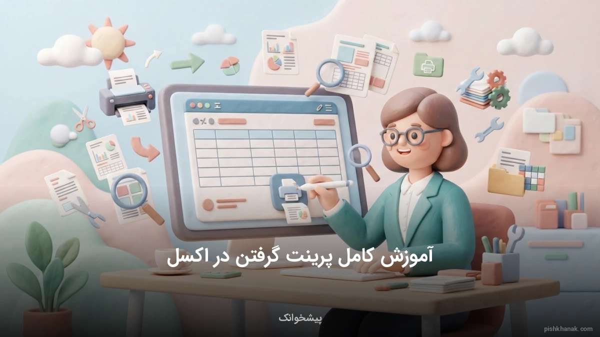 آموزش کامل پرینت گرفتن در اکسل