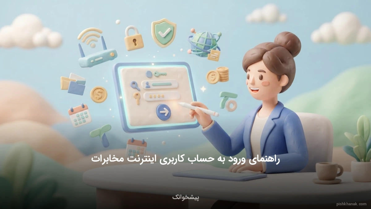 راهنمای ورود به حساب کاربری اینترنت مخابرات