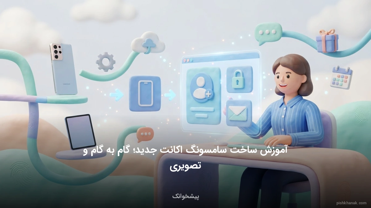 آموزش ساخت سامسونگ اکانت جدید؛ گام به گام و تصویری