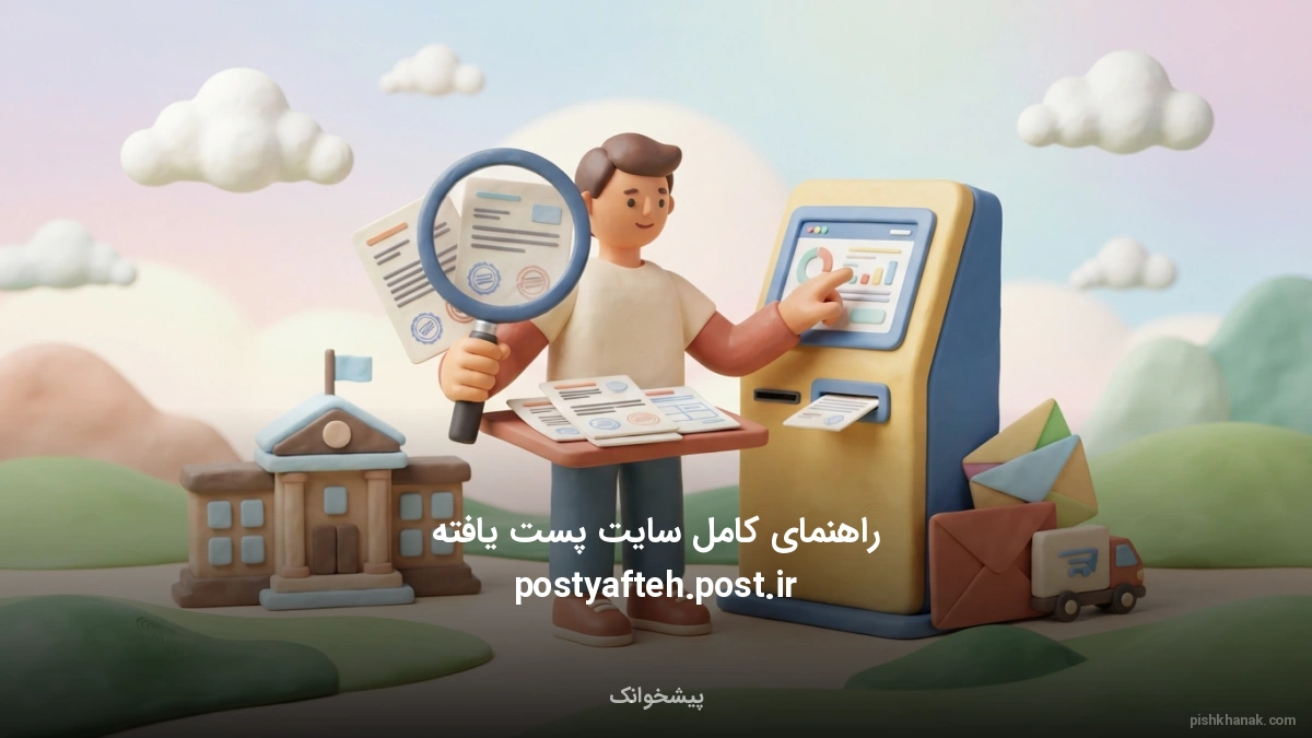 راهنمای کامل سایت پست یافته postyafteh.post.ir