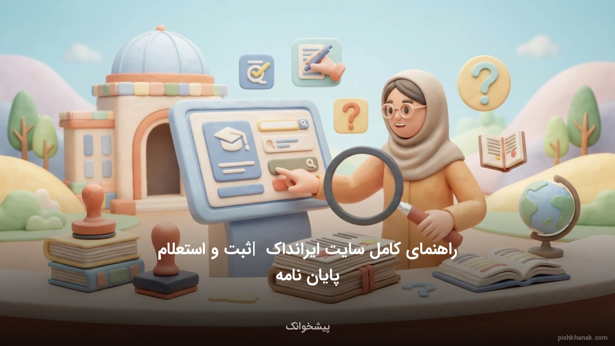 راهنمای کامل سایت ایرانداک | ثبت و استعلام پایان‌نامه