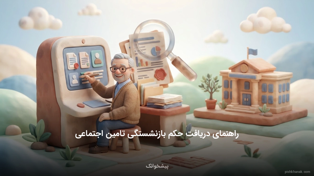 راهنمای دریافت حکم بازنشستگی تامین اجتماعی