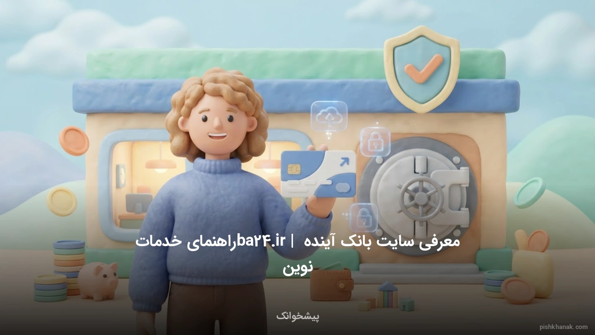معرفی سایت بانک آینده ba24.ir | راهنمای خدمات نوین