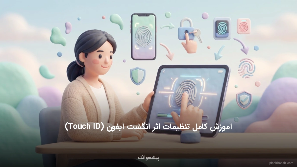 آموزش کامل تنظیمات اثر انگشت آیفون (Touch ID)