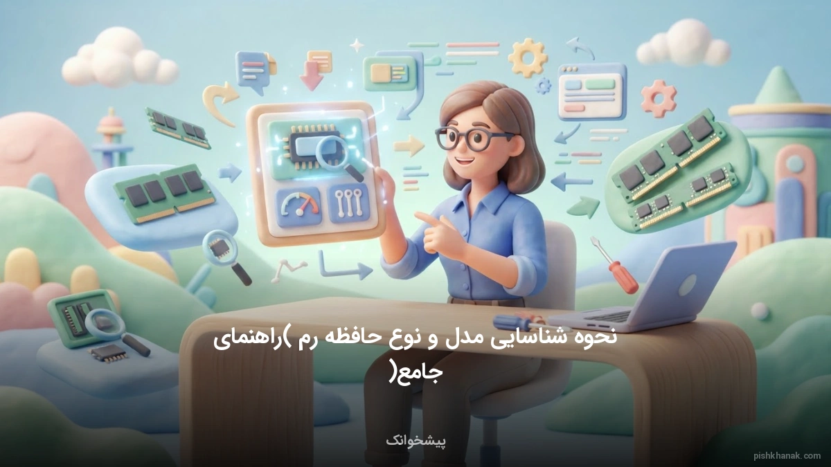 نحوه شناسایی مدل و نوع حافظه رم (راهنمای جامع)