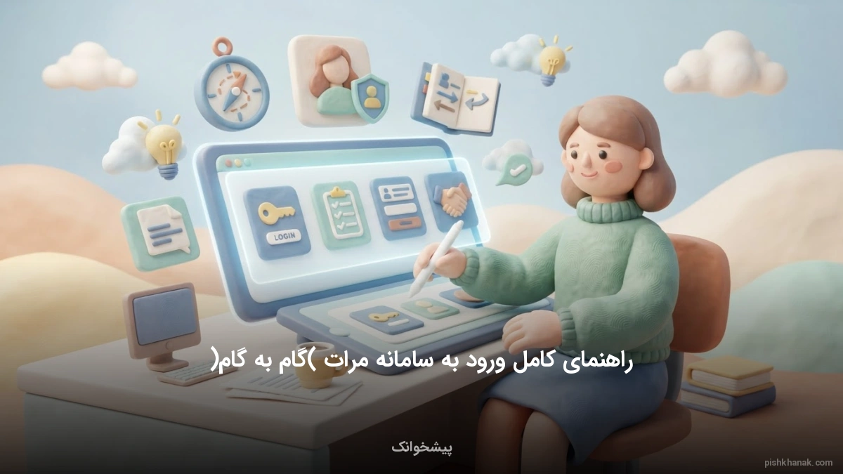 راهنمای کامل ورود به سامانه مرات (گام به گام)