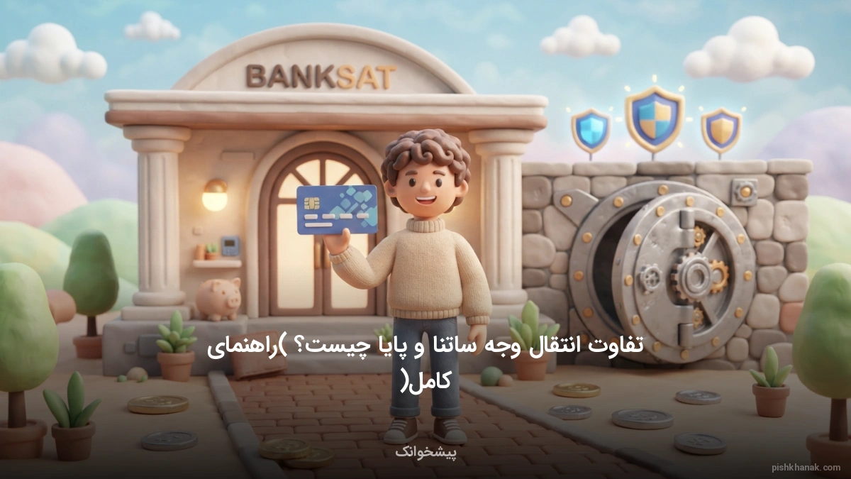 تفاوت انتقال وجه ساتنا و پایا چیست؟ (راهنمای کامل)