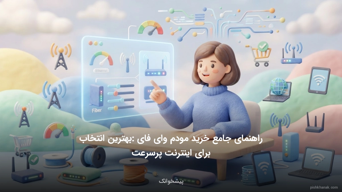 راهنمای جامع خرید مودم وای فای: بهترین انتخاب برای اینترنت پرسرعت