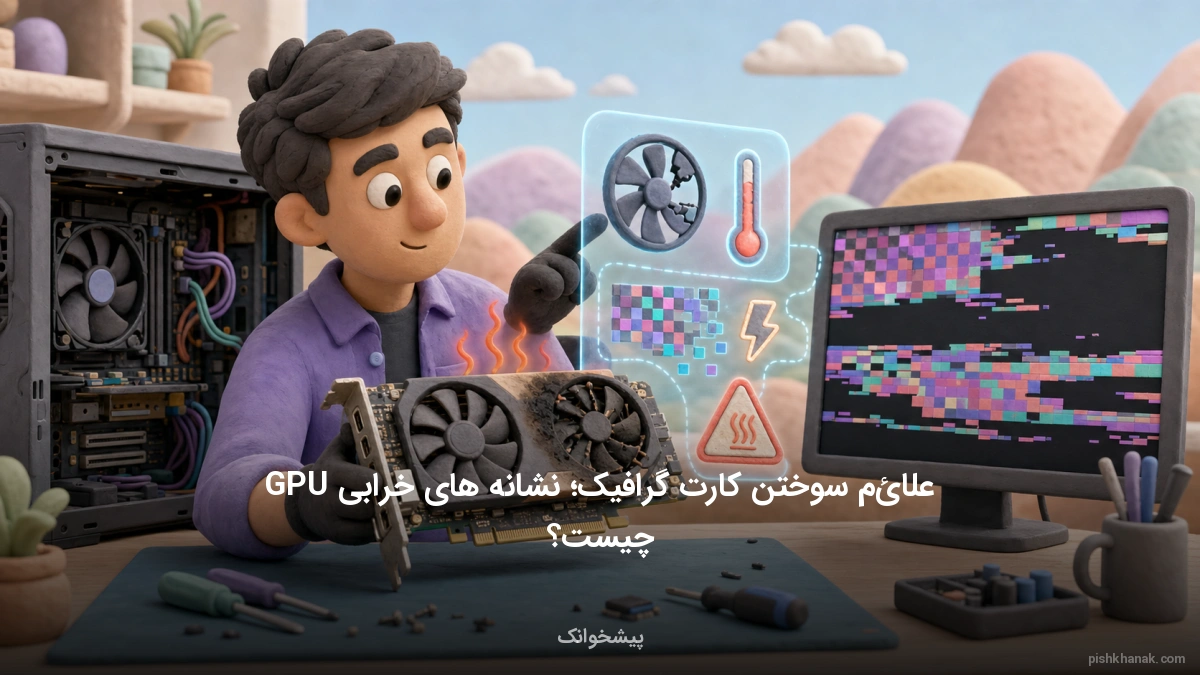 علائم سوختن کارت گرافیک؛ نشانه‌های خرابی GPU چیست؟