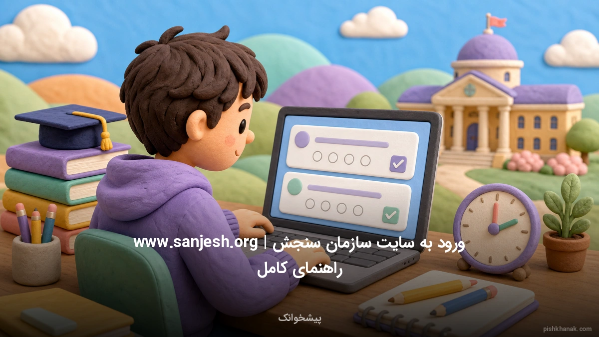 ورود به سایت سازمان سنجش www.sanjesh.org | راهنمای کامل