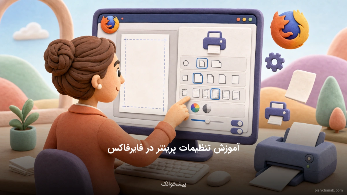 آموزش کامل تنظیمات پرینتر در فایرفاکس