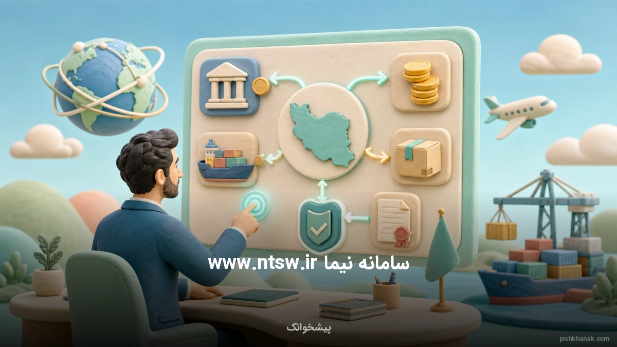 سامانه نیما چیست؟ راهنمای ورود و ثبت‌نام در ntsw.ir