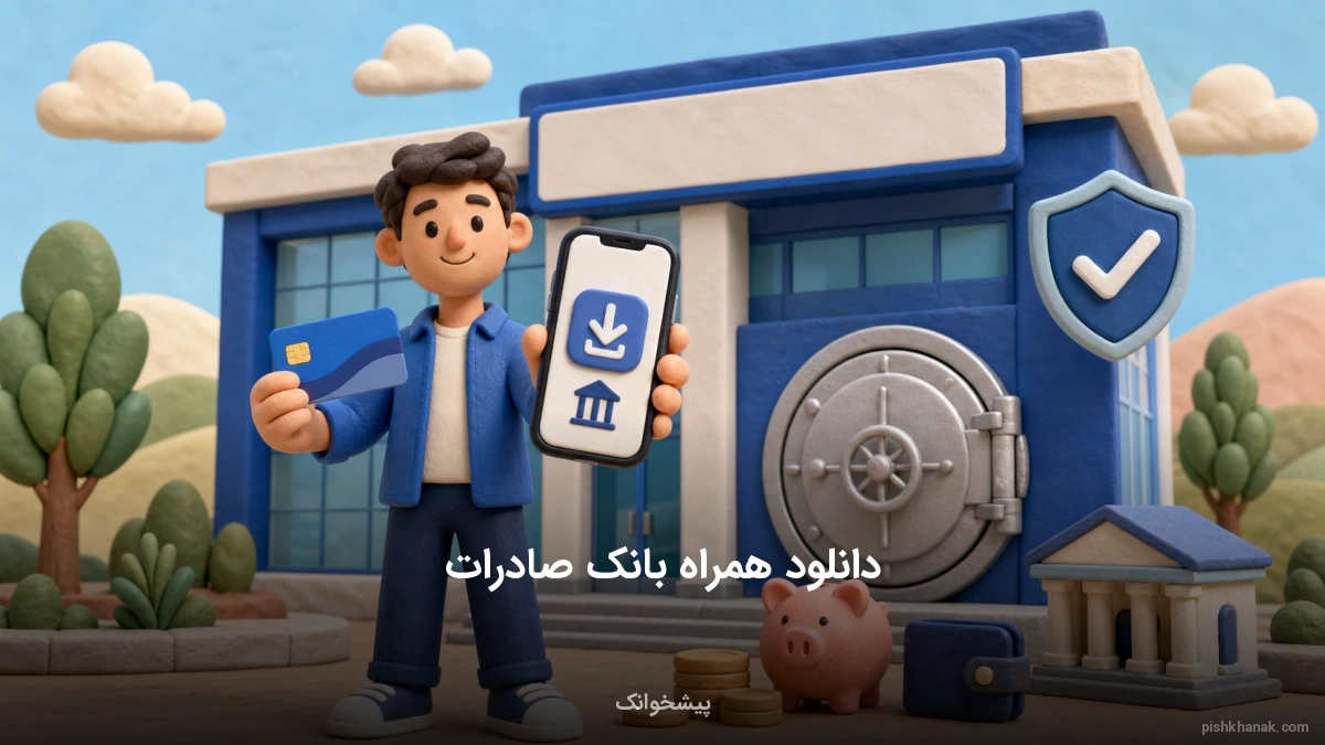 دانلود همراه بانک صادرات (نسخه جدید) برای اندروید و iOS