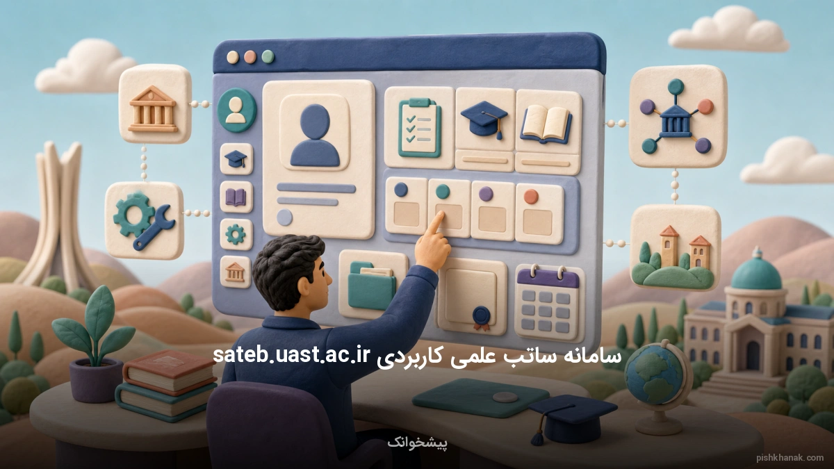 سامانه ساتب علمی کاربردی sateb.uast.ac.ir | راهنمای جامع ورود