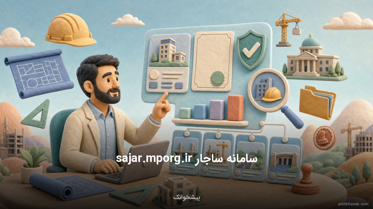 سامانه ساجار sajar.mporg.ir؛ استعلام رتبه‌بندی پیمانکاران