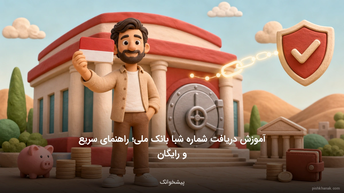 آموزش دریافت شماره شبا بانک ملی؛ راهنمای سریع و رایگان