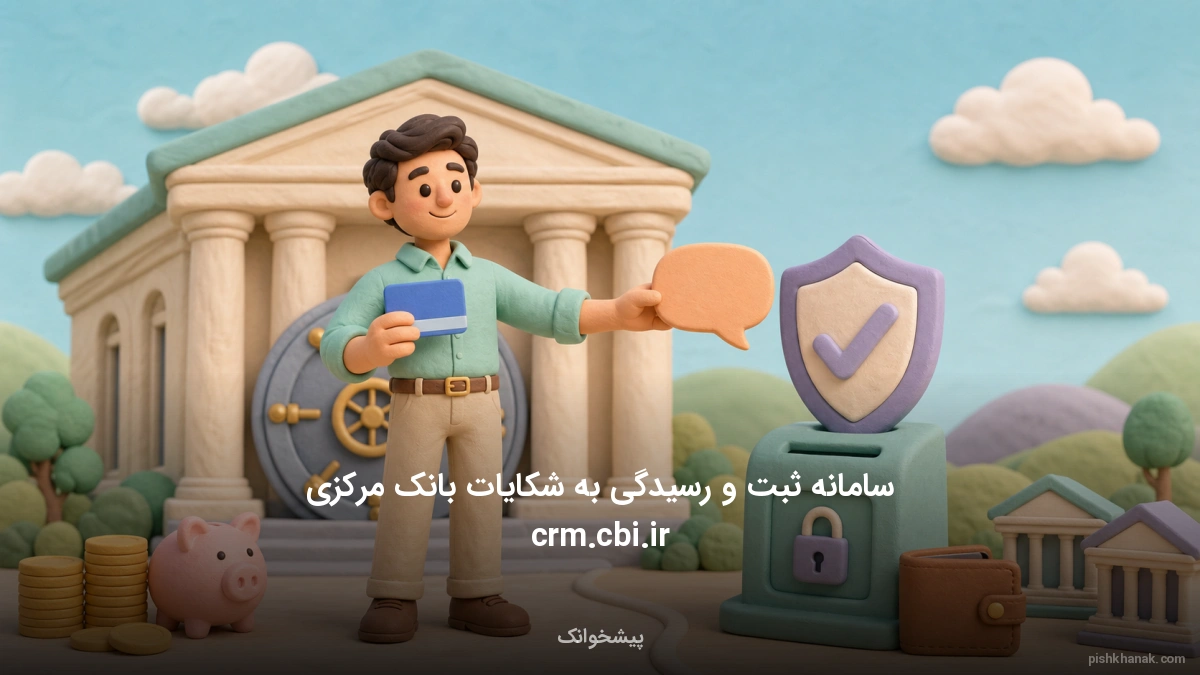 سامانه ثبت و رسیدگی به شکایات بانک مرکزی crm.cbi.ir