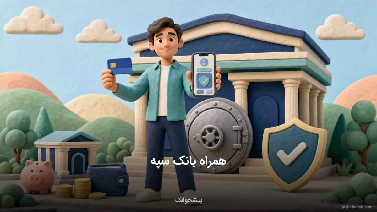 همراه بانک سپه؛ راهنمای جامع نصب، فعال‌سازی و خدمات
