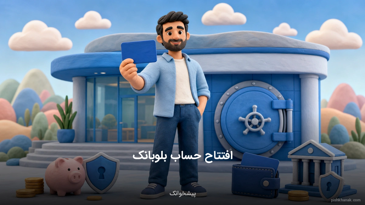 آموزش افتتاح حساب بلوبانک؛ مراحل ثبت‌نام و دریافت کارت