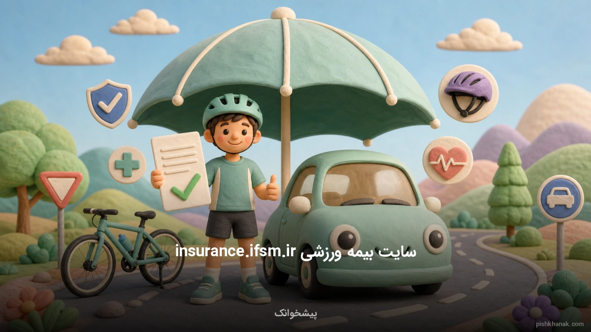 راهنمای کامل سایت بیمه ورزشی insurance.ifsm.ir