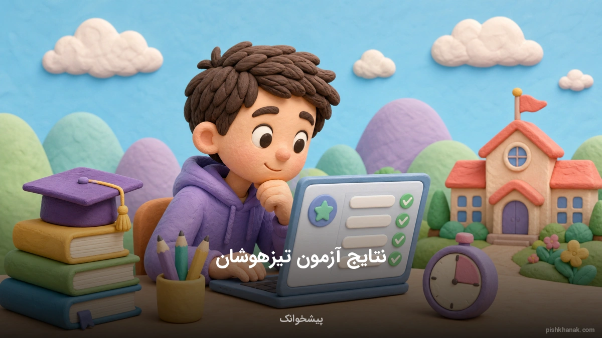 اعلام نتایج آزمون تیزهوشان ششم و نهم (زمان و نحوه مشاهده)