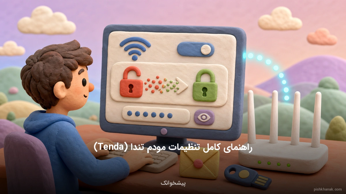راهنمای کامل تنظیمات مودم تندا (Tenda)