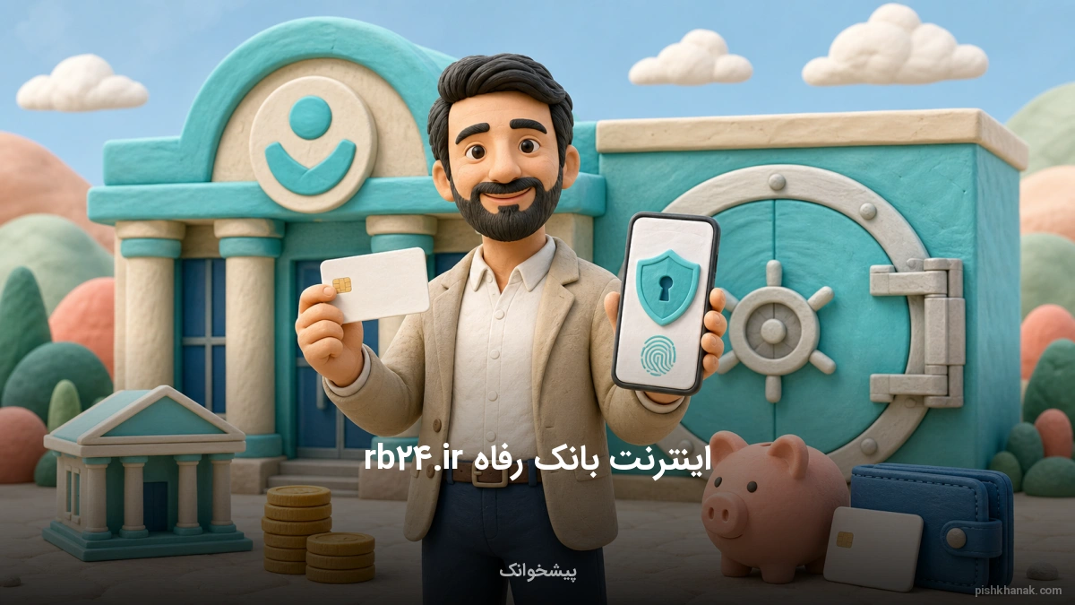 ورود به سامانه اینترنت بانک رفاه rb24.ir | راهنمای کامل
