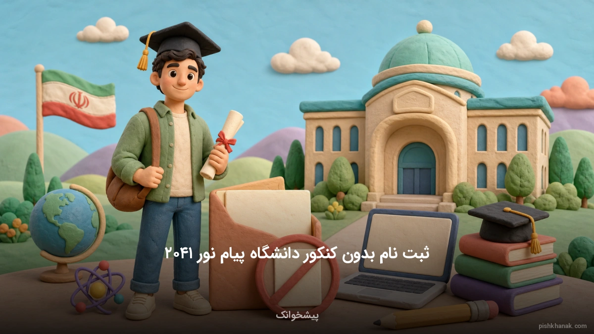 ثبت نام بدون کنکور دانشگاه پیام نور ۱۴۰۲ (زمان و شرایط)