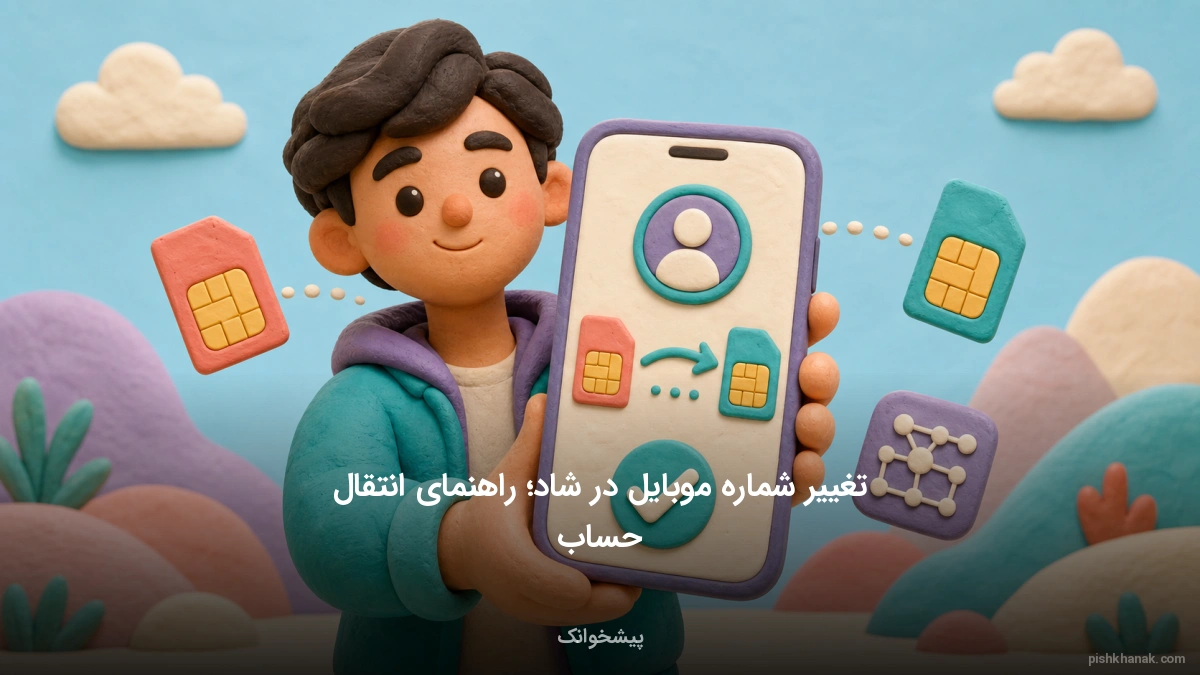 تغییر شماره موبایل در شاد؛ آموزش کامل انتقال حساب