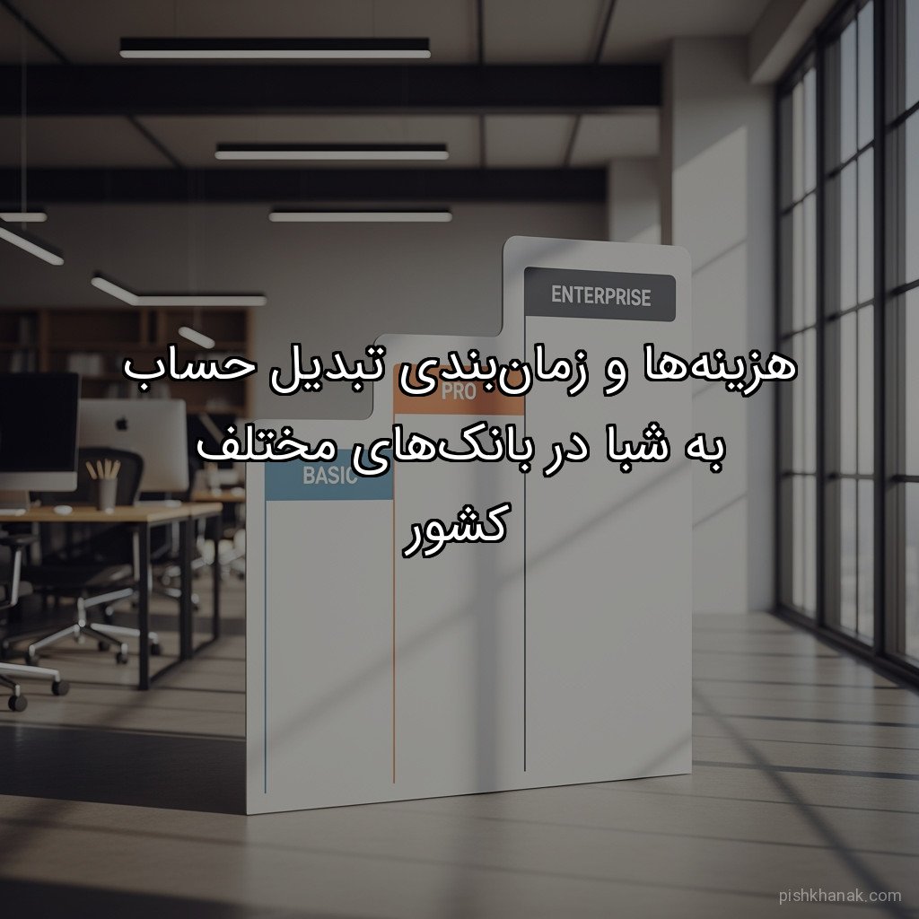 هزینهها و زمانبندی تبدیل حساب به شبا در بانکهای مختلف کشور