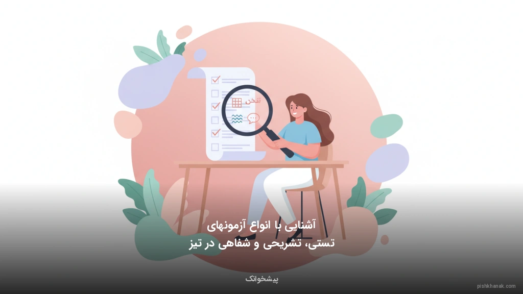 آشنایی با انواع آزمون‌های تستی، تشریحی و شفاهی در تیز آزما