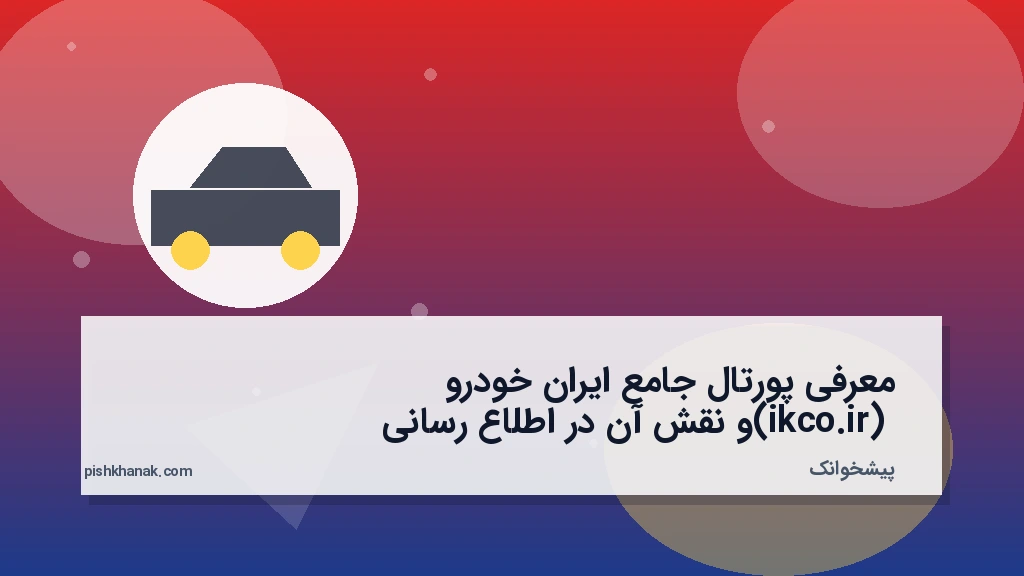 معرفی پورتال جامع ایران خودرو (ikco.ir) و نقش آن در اطلاعرسانی