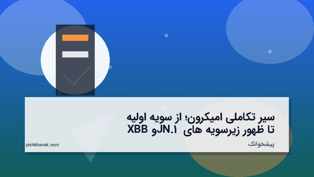 سیر تکاملی امیکرون؛ از سویه اولیه تا ظهور زیرسویه‌های JN.1 و XBB