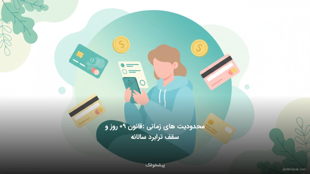 محدودیت‌های زمانی: قانون ۹۰ روز و سقف ترابرد سالانه