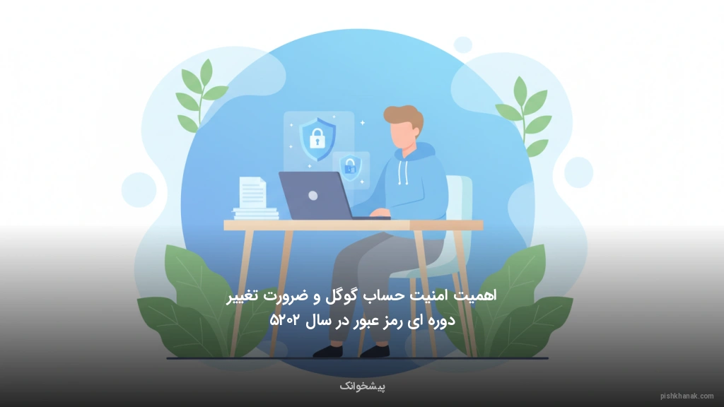 اهمیت امنیت حساب گوگل و ضرورت تغییر دوره‌ای رمز عبور در سال ۲۰۲۵