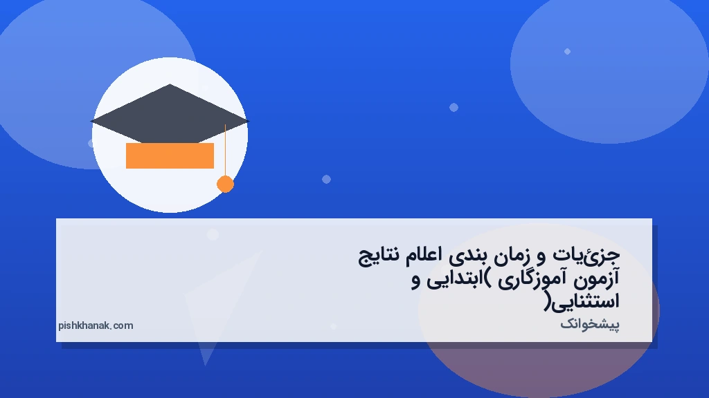 جزئیات و زمانبندی اعلام نتایج آزمون آموزگاری (ابتدایی و استثنایی)