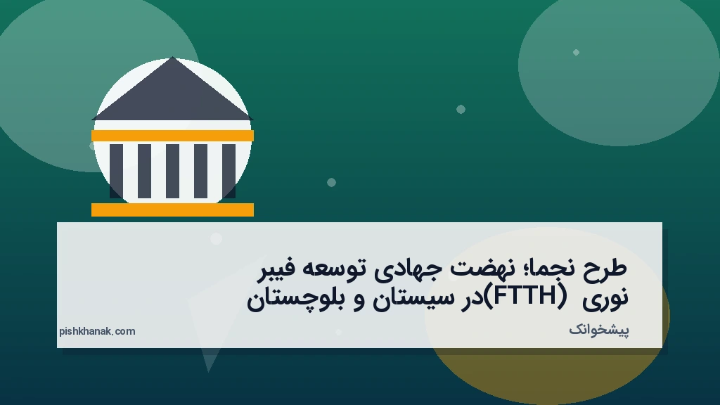 طرح نجما؛ نهضت جهادی توسعه فیبر نوری (FTTH) در سیستان و بلوچستان