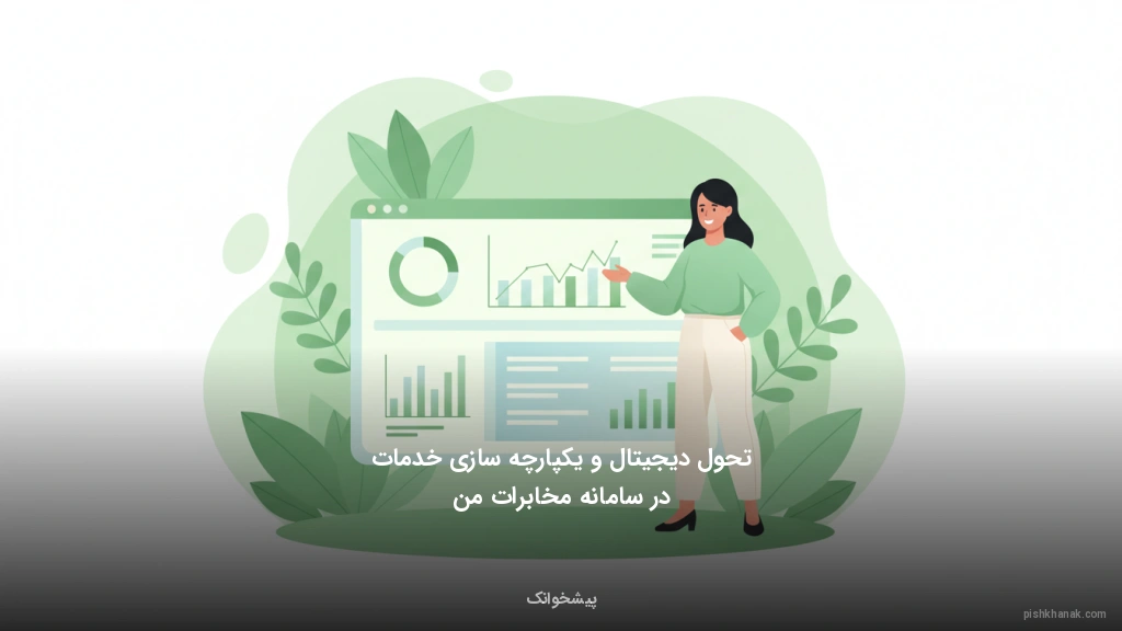 تحول دیجیتال و یکپارچهسازی خدمات در سامانه مخابرات من