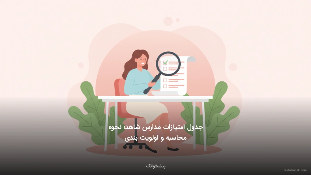 جدول امتیازات مدارس شاهد؛ نحوه محاسبه و اولویتبندی